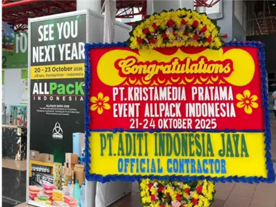 Eceng Machinery treibt das Blasformen grüner Flaschen auf der ALLPACK Indonesia 2025 voran